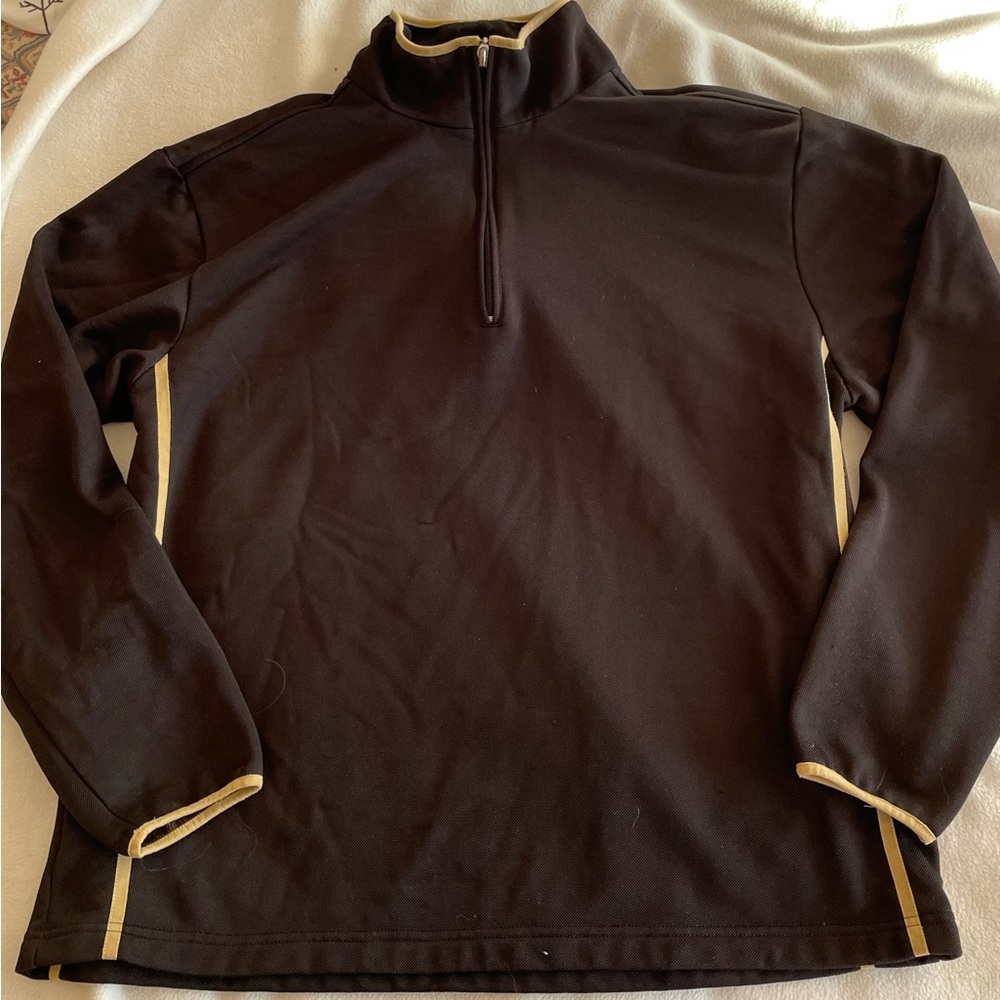 Black Quarter Zip - Medium